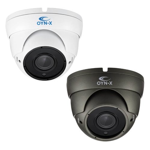 OYN-X 5MP 4 In 1 Eyeball Dome, 2.8-12mm Lens, 36pcs IR LED 5X-TUR-VF (White / Grey)