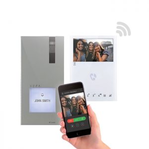 Comelit Quadra Video Intercom with Mini Handsfree Wi-fi Monitor
