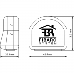 Fibaro Switch Dimensions