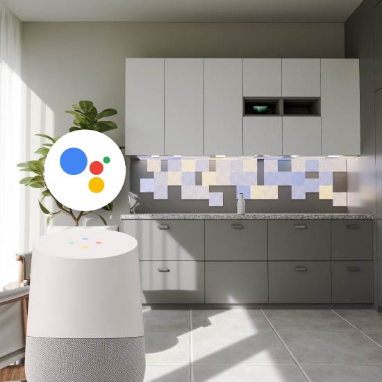 Nanoleaf Okay Google