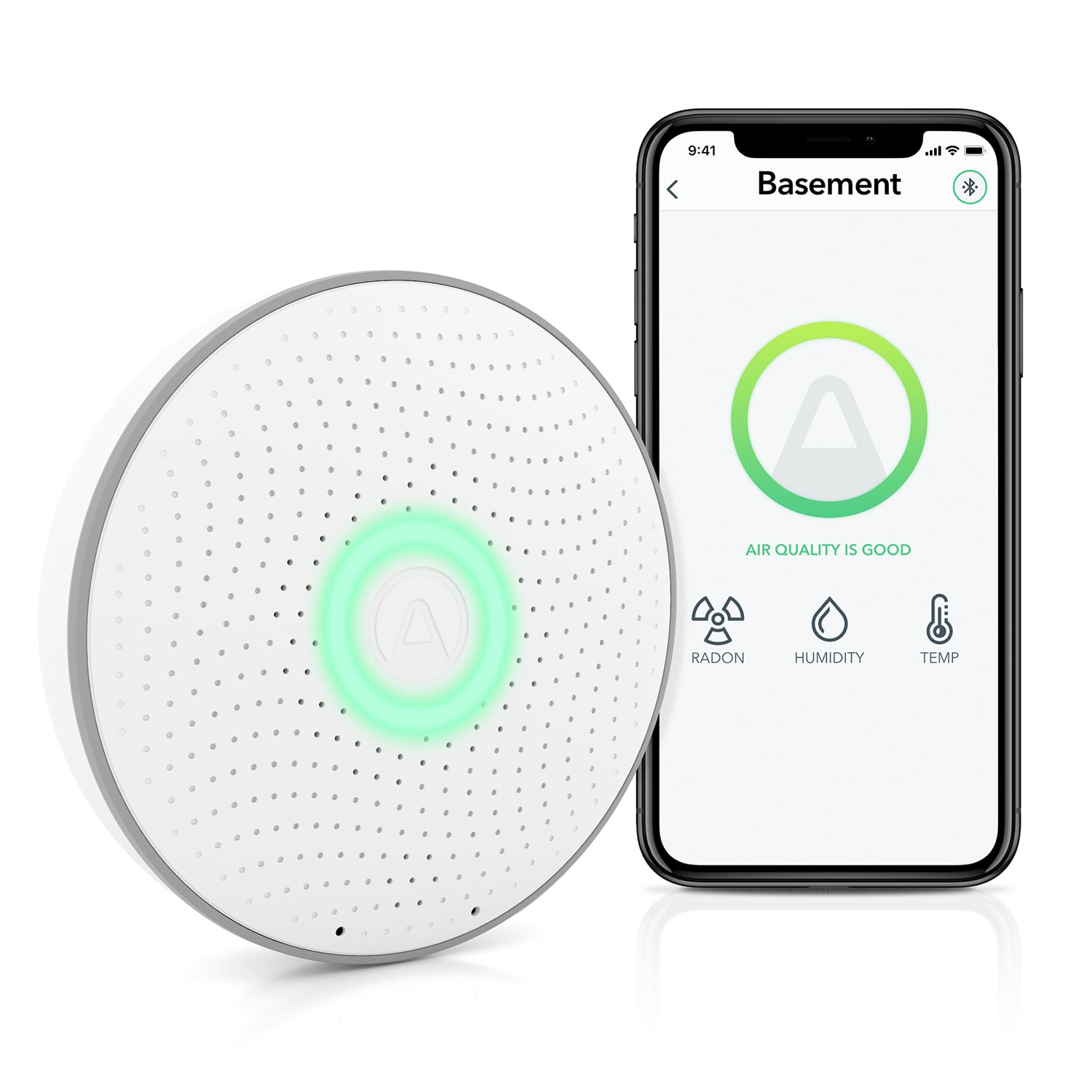Airthings Wave – Smart radon detector - Smart & Secure Centre