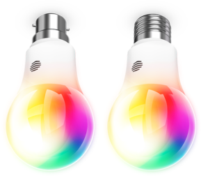 Smart Colour Bulbs for E27/B22 Fittings