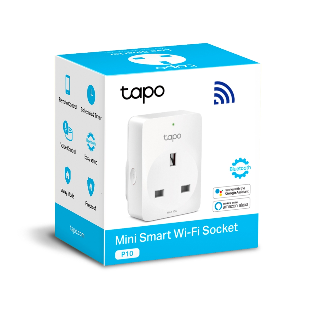 Tapo P100 smart plug White 2990 W