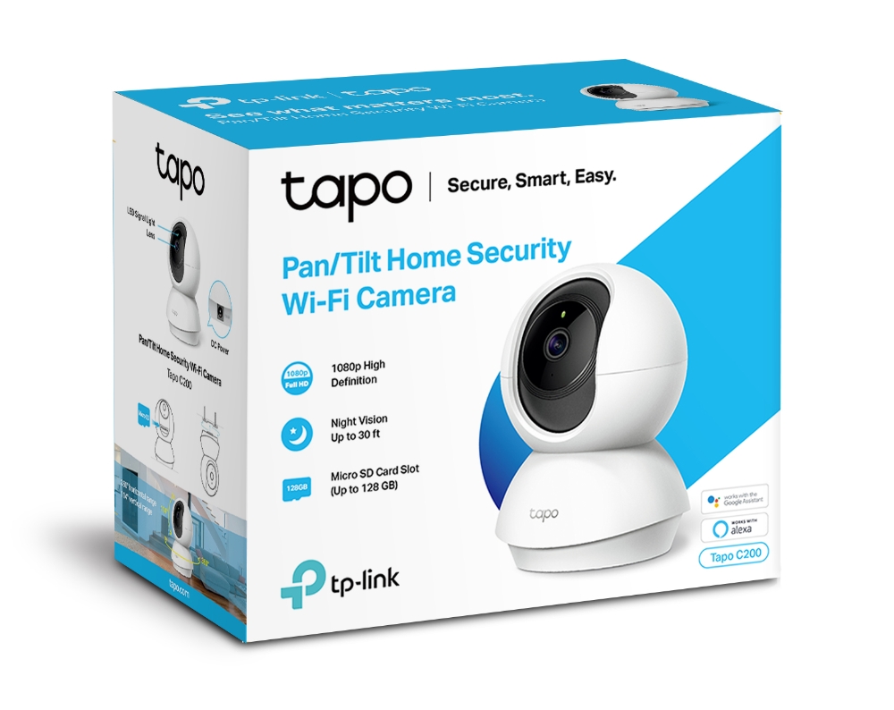 TP-Link Tapo C200 Pan/Tilt Home Security Wi-Fi Camera