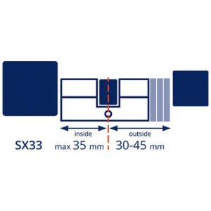 Bold Smart Lock SX Series Dimensions