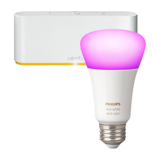 Somfy Phillips Hue Compatibility