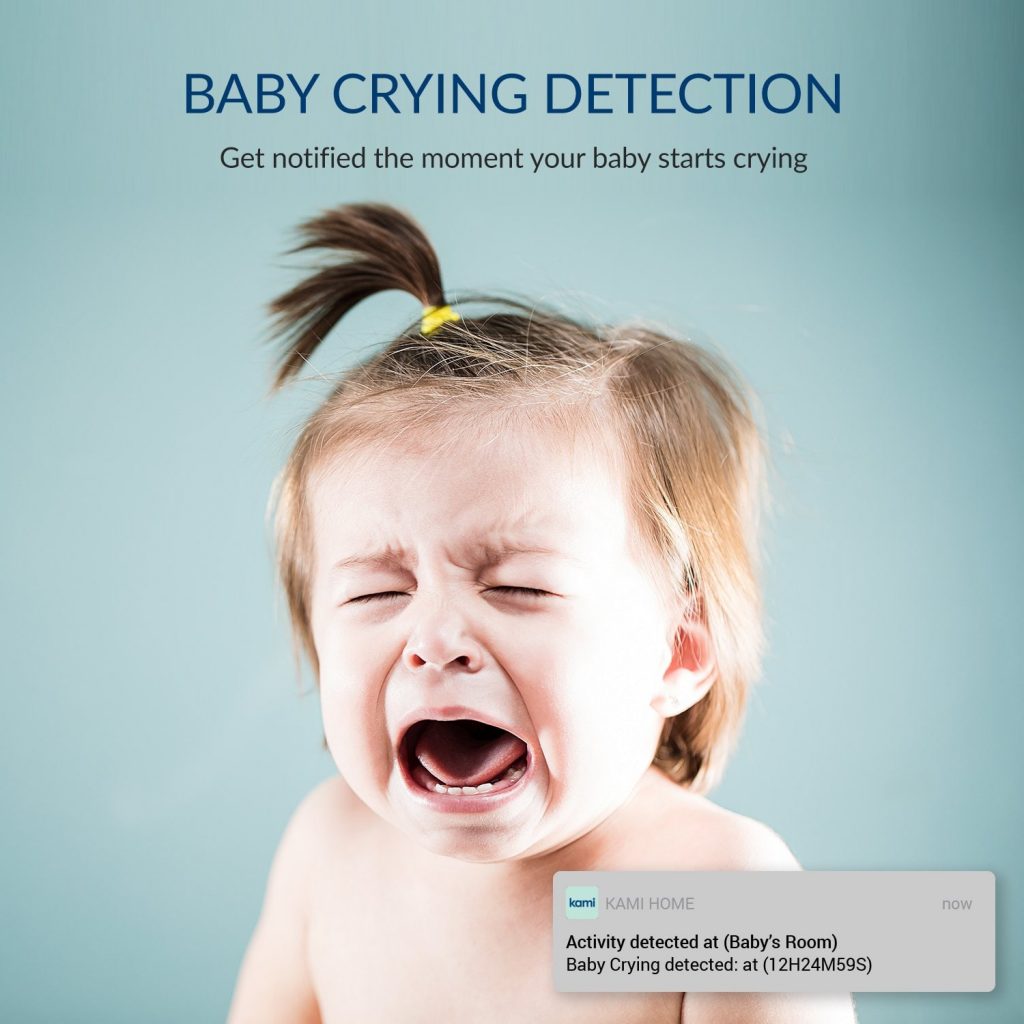 Baby Crying Detection - Get notified the moment your baby starts crying