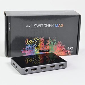HDAnywhere 4 x 1 Switch Max Unit & Box