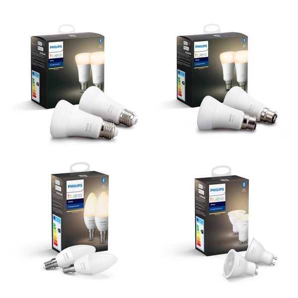 Philips Hue Bluetooth - White Bulb Twin Pack