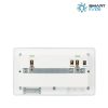 Aurora AOne Zigbee Double Plug Socket Switched 13A (AU-A1ZBDSS)