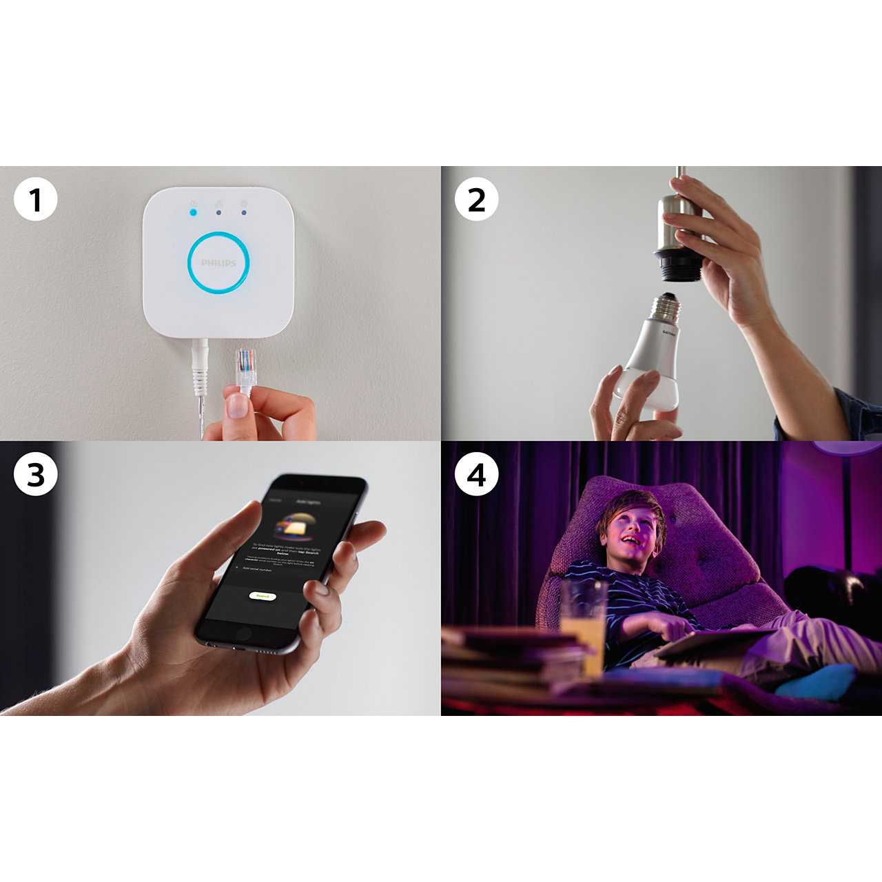 Hue Bridge - Smart Control for your Lights | Philips Hue US