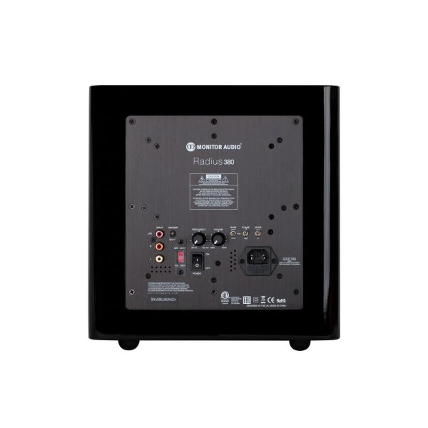 Monitor Audio - Radius 380 Subwoofer Black
