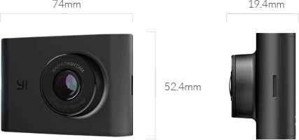 Yi Nightscape Dash Cam, 1080p Smart Wi-Fi Car Camera with Heat- Resistant Supercapacitor 49.99