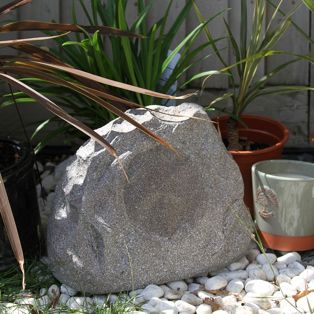 All-in-one Bluetooth Outdoor Garden Rock Speaker Stone Weather