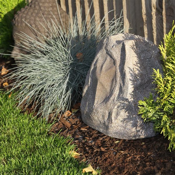 All-in-one Bluetooth Outdoor Garden Rock Speaker Stone Voice Control