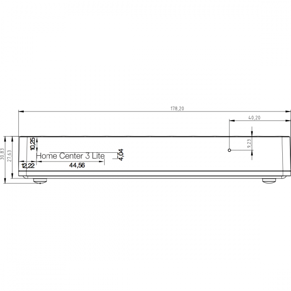 Home Center 3 Lite Dimensions