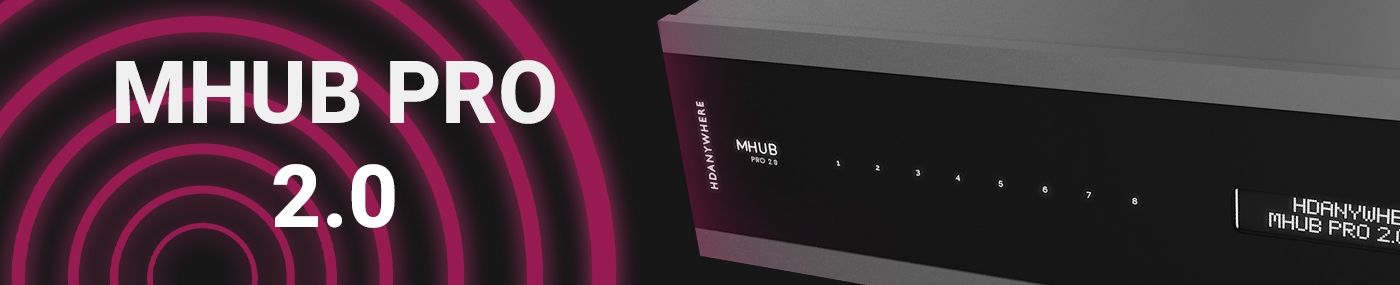 HDANYWHERE MHUB PRO 2.0 Banner