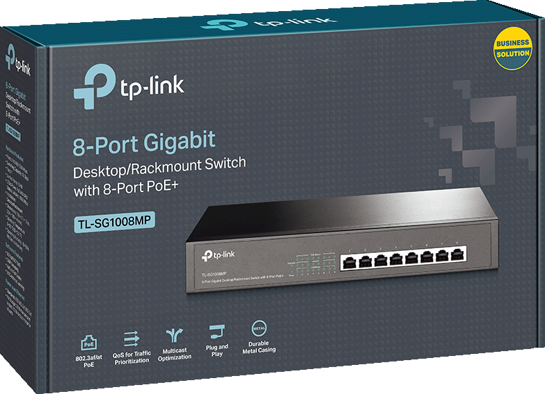 TP-Link TL-SG1008Mp Package Image