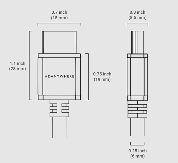 HDANYWHERE Slimwire Diagram