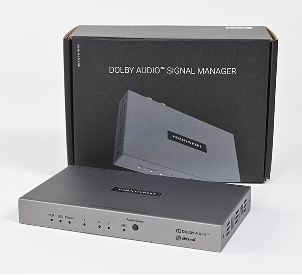 HDANYWHERE Dolby Downmixer Unit & Box