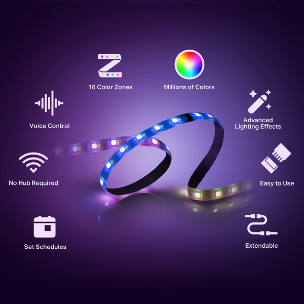 KL430 - Kasa Smart Light Strip, Multicolour