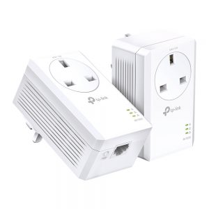 TP-Link TL-PA7017P KIT AV1000 Gigabit Passthrough Powerline Starter Kit