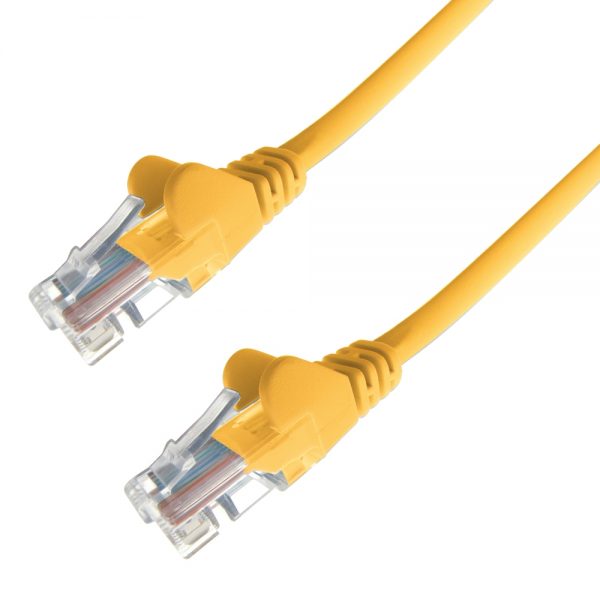 RJ45 CAT6 UTP Network Cable - Yellow