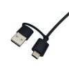 USB 3 in 1 Charge Cable Type C and A to Type C/B