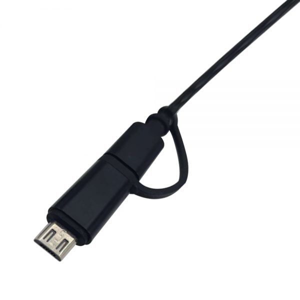 USB 3 in 1 Charge Cable Type C and A to Type C/B