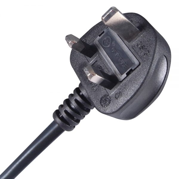 1m UK Mains Power Cable UK Plug to C13