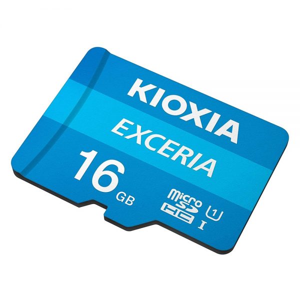 Kioxia 16GB Exceria U1 Class 10 microSD