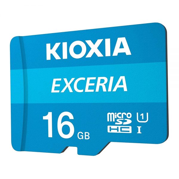 Kioxia 16GB Exceria U1 Class 10 microSD