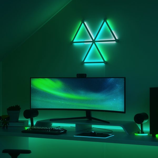 Nanoleaf Lines Setup with Sky Light