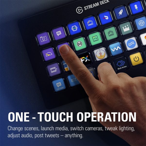 Elgato Stream Deck XL Touch Operation