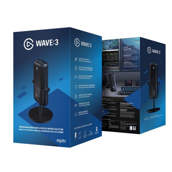 Elgato Wave 3 Microphone Packaging