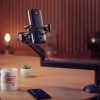 Elgato Wave 3 Microphone in Podcast Room