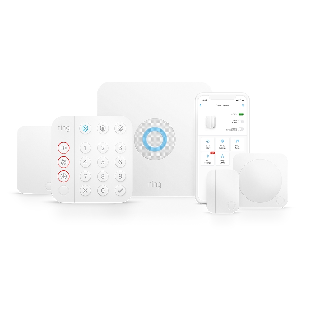 Ring Alarm 2.0 - 5 Piece Alarm Security Kit (2nd Gen)