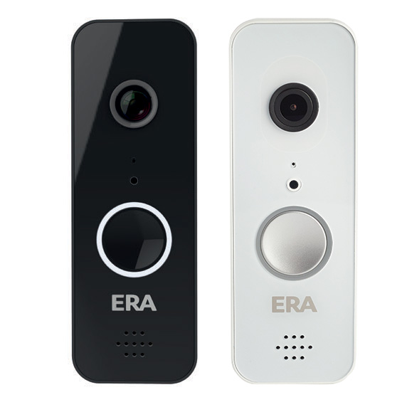 ERA Protect External 1080 HD Video Doorbell (Black / White)