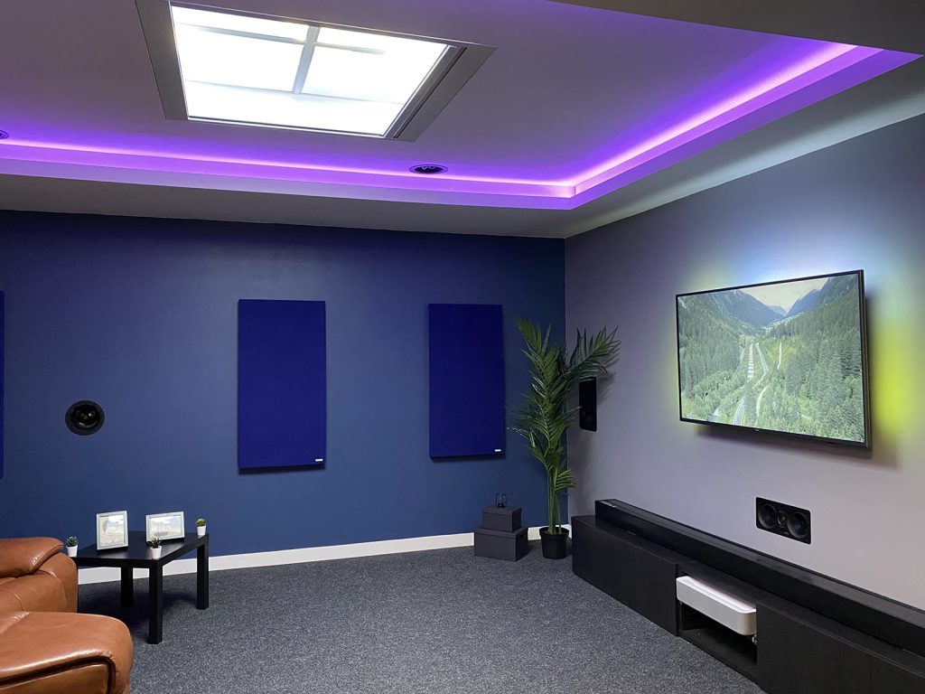 Smart & Secure Showroom - Cinema Room