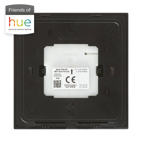 Retrotouch Friends Of Hue Smart Switch Black 02801 02803