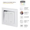 Retrotouch Friends of Hue Smart Switch - White with Chrome Trim - 02800