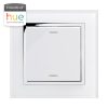 Retrotouch Friends of Hue Smart Switch - White with Chrome Trim - 02800