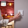 Retrotouch Friends of Hue Smart Switch - White with Chrome Trim - 02800