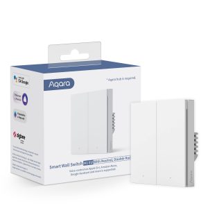 Aqara Smart Wall Switch H1 (with neutral, double rocker)