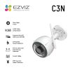 EZVIZ Full HD Outdoor Smart Security Cam with H.265, Colour Night Vision, Human Detection