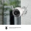EZVIZ Full HD Outdoor Smart Security Cam, With Siren & Strobe Light, H.265, Colour Night Vision, Human Detection