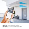 EZVIZ Full HD Outdoor Smart Security Cam, With Siren & Strobe Light, H.265, Colour Night Vision, Human Detection