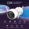 EZVIZ Full HD True Colour Night Vision Outdoor Smart Security Cam, With Siren & Strobe Light