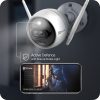 EZVIZ Full HD True Colour Night Vision Outdoor Smart Security Cam, With Siren & Strobe Light