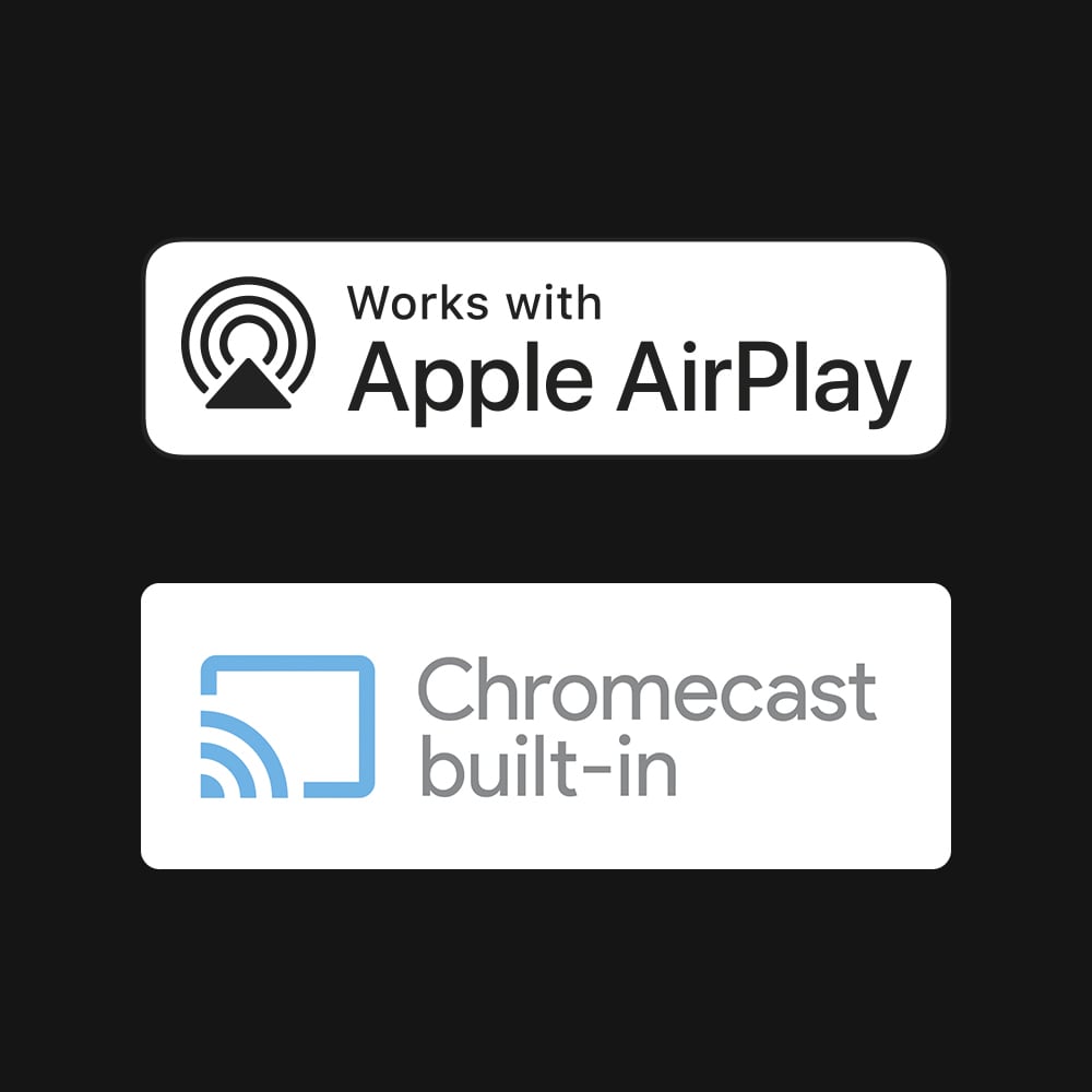 Pro Web Page AirPlay and Chromecast